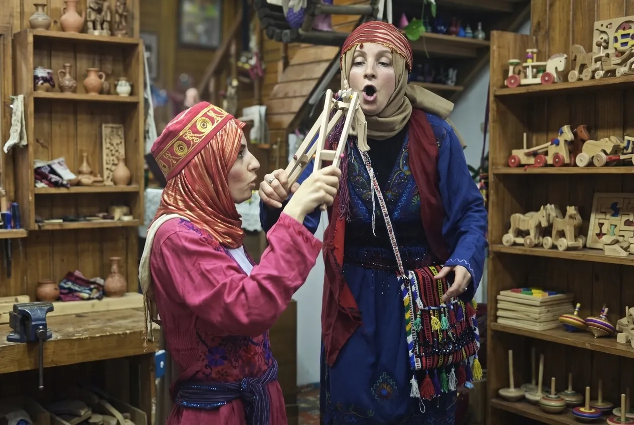 Hacivat ve Karagöz figürleri